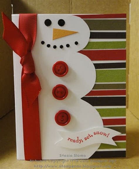 25+ DIY Christmas Cards Ideas & Tutorials