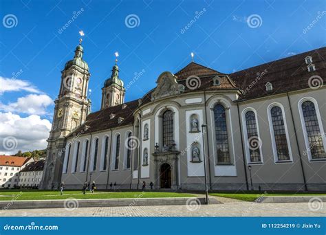 The Cathedral of St Gallen editorial stock image. Image of switzerland ...