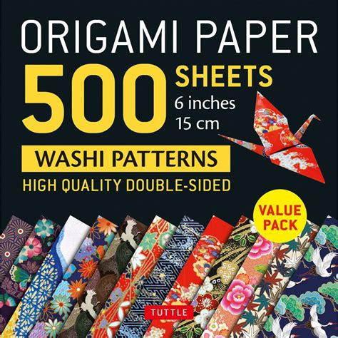 500 Sheets Japanese Washi Patterns Origami Paper Paper Tree The