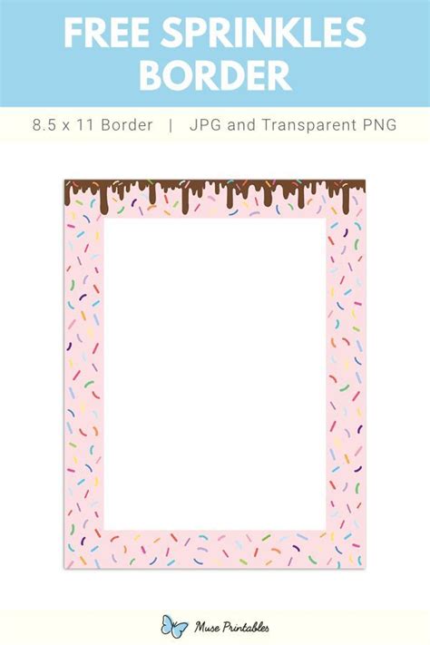 Sprinkles Page Border