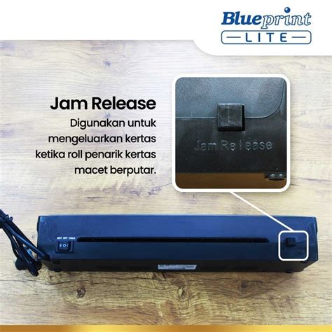 Jual BLUEPRINT LM125A Mesin Laminating Hot Cold Laminating Machine A4 F4 Shopee Indonesia