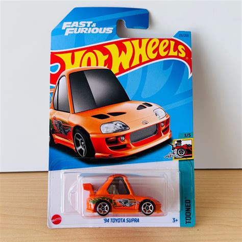 Jual HOT WHEELS TOYOTA SUPRA TOONED Shopee Indonesia