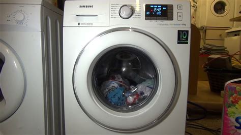 Samsung Ecobubble Wf80f5u4w Stain Away 60c Youtube