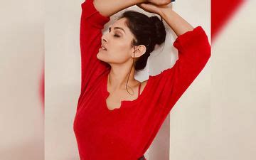 Pallavi Patil Shares A Glamorous New Look With Fans In A Hot Red Attire