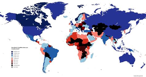 How much Coastline does your Country have? : r/Maps