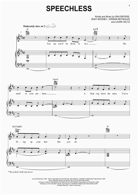 Speechless Piano Sheet Music Onlinepianist