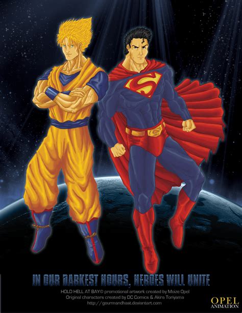 Superman Vs Goku by Blud-Shot on Newgrounds