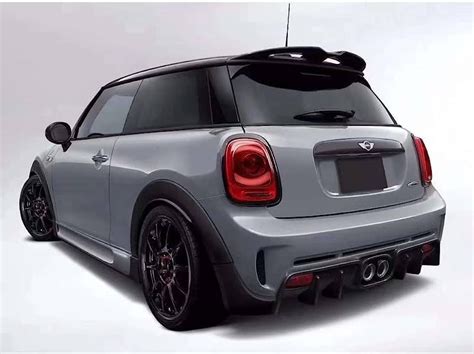 Lip Spoiler Aileron Pala Aba L Mina Avental Mini F F Jcw Cooper S