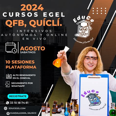 Curso Egel Online En Vivo En Qfb Y QuÍmica ClÍnica Cursos De