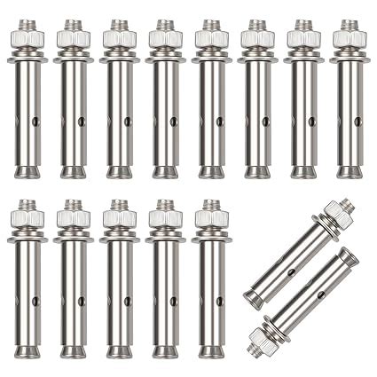 Iyowei 15 Stück schwerlastanker M8 x 60mm Keilanker Schwerlastanker