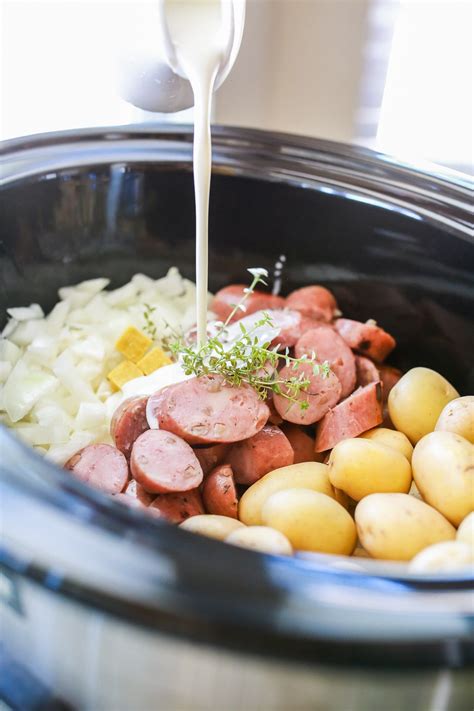 Crockpot Chicken Apple Sausage Chowder Artofit