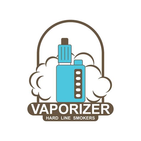 Concepto Dise O Logotipo Tienda Vape Vector Plantilla Dise O Logotipo