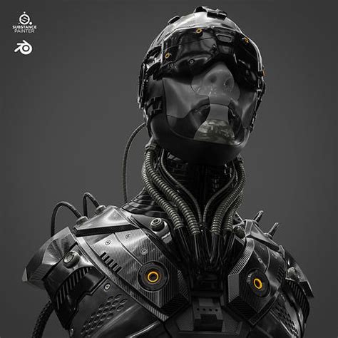 Sci Fi - Character 01 3D model | CGTrader