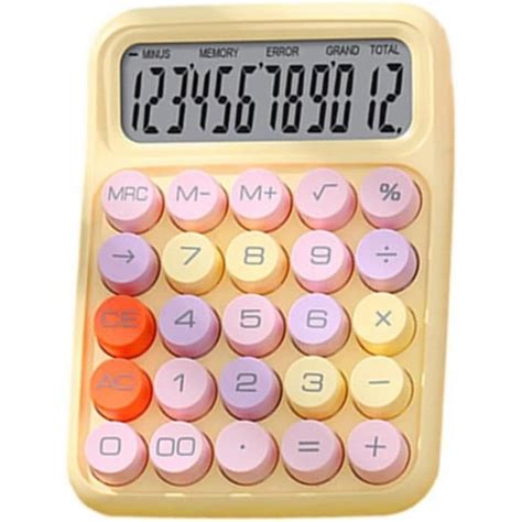 Calculatrice M Canique Chiffres Avec Grand Cran Lcd Pour Bureau