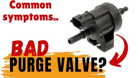 SYMPTOMS OF A BAD PURGE VALVE YouTube