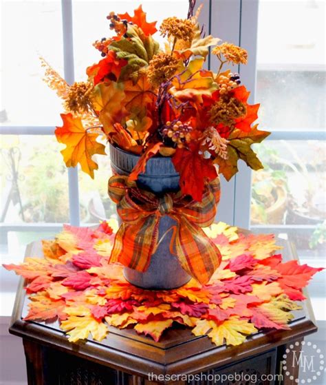 Fall Leaf Crafts - The Scrap Shoppe