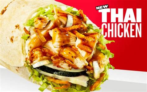 Jimmy Johns Thai Chicken Wrap Nutrition Facts