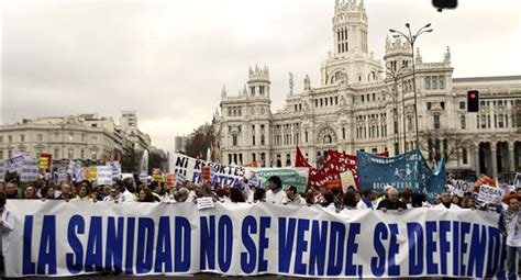 El Gobierno Popular De Madrid Presume Ante El Coi De Los Hospitales