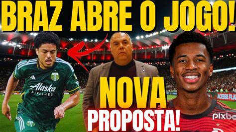 BRAZ ABRE O JOGO SOBRE EVANDER NO FLA LANDIM DA SINAL VERDE PARA NOVA