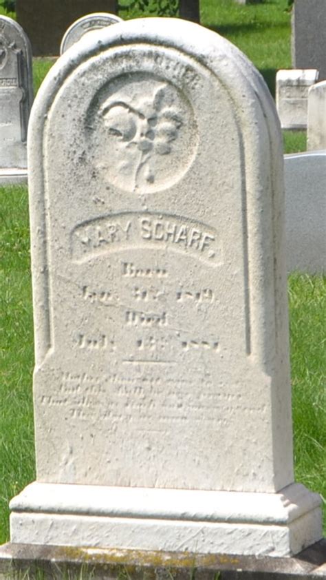 Mary Elsesser Scharf 1819 1881 Memorial Find A Grave