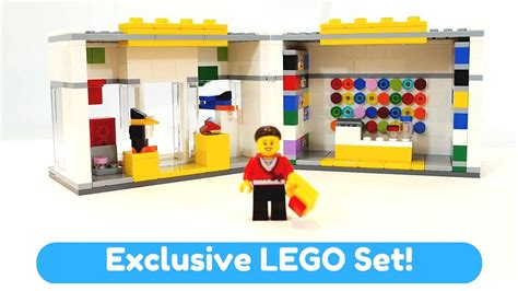 Lego 40145 Lego Brand Retail Store Exclusive Set - YouTube