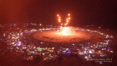 A Drone's-Eye View of Burning Man 2014