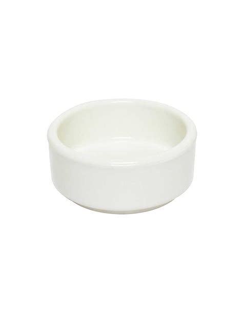 Ramekin De Onzas Color Blanco Hueso Pulgadas Recto Thunder Ml B