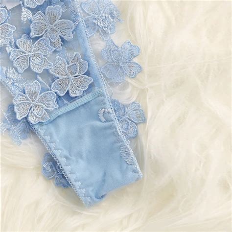 Applique Lace Sexy Bra And Pantie Sleepwear Intimate Lingerie Sets Power Day Sale