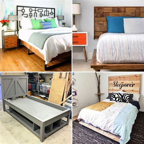 40 Easy DIY Bed Frames to Build - Blitsy