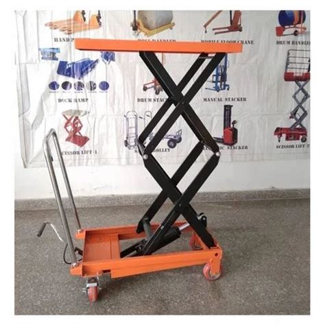 S4046E Hydraulic Scissor Lift Table 500kg Working Height 10 Feet At