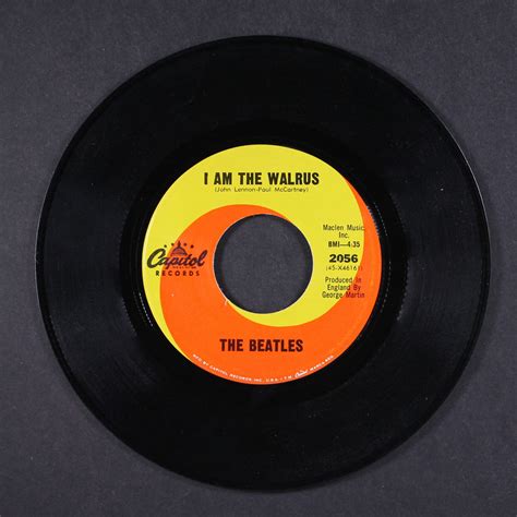 BEATLES Hello Goodbye I Am The Walrus CAPITOL 7 Single 45 RPM EBay