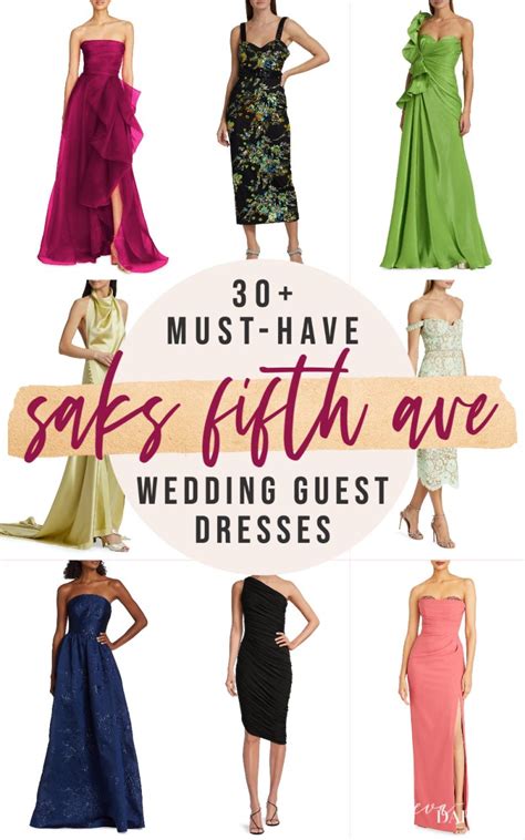 Must Have Saks Wedding Guest Dresses For Any Dress Code