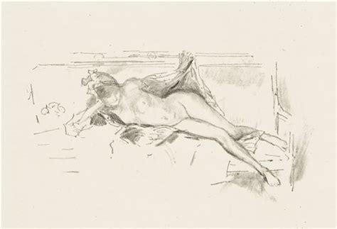 James Abbott McNeill Whistler Nude Model Reclining 1893 MutualArt