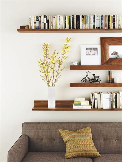 Cherry Wall Shelves And Ledges Brown Wooden Contemporary Decorative