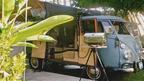 This Tiny VW Camper Van Has A Sectional Sofa