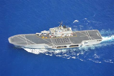 Italian Navy San Giorgio Amphibious Assault Ship Is New Flagship For Operation Irini