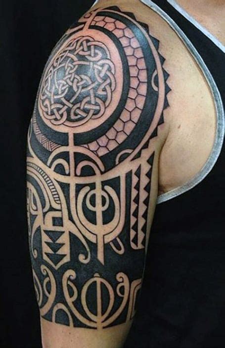 Celtic Shoulder Tattoo