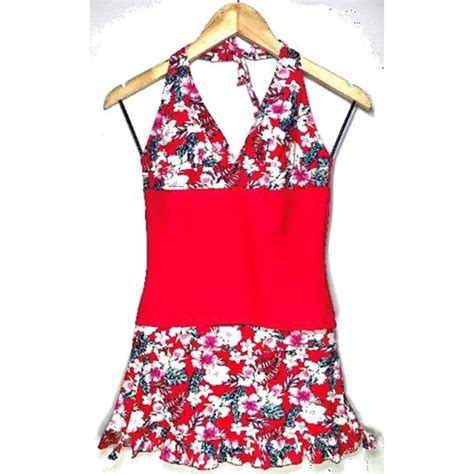 Bikini Polo Falda Rojo Gl Yomar Pe