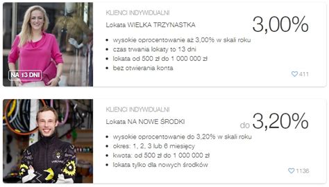 Lokata Wielka Trzynastka na 3 oraz Lokata na Nowe Środki nawet na 3 20