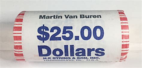 Unopened Bank Roll Of Martin Van Buren Presidential