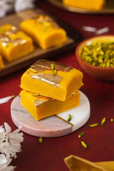 Mango Barfi Recipe With Milk Powder