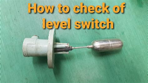 How To Check Float Level Switch And How To Make Jumping Line Youtube