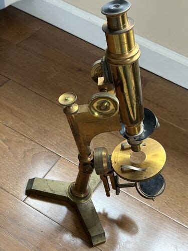 Antique Bausch And Lomb Microscope 1876 4622532807