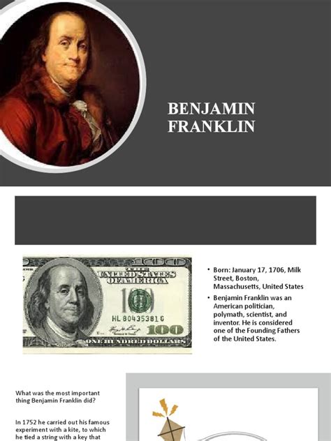 Benjamin Franklin | PDF