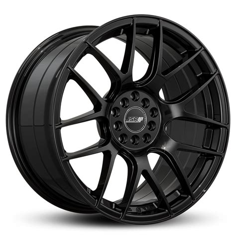 JSR ST26 GLOSS BLACK 18X8 75 5X100 WHEEL ONLY CNC Wheels