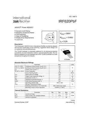 Irf Mosfet Datasheet Pdf Equivalent Cross Reference Search