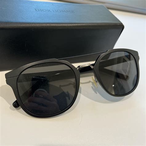 DIOR HOMME ALUMINUM SUNGLASSES MADE IN... - Depop