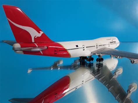 Modellflugzeug Quantas Boeing B747 1 500 Kaufen Auf Ricardo