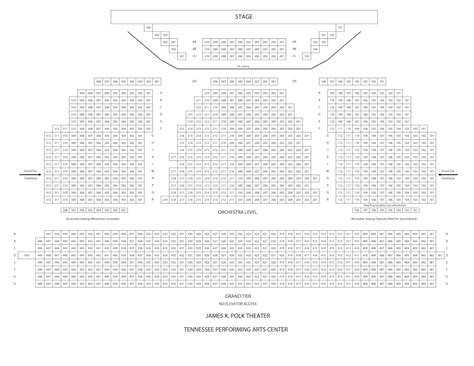 James K Polk Theater Seating Chart | Portal.posgradount.edu.pe