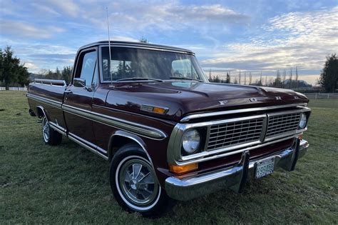 No Reserve 1970 Ford F 100 Ranger Xlt 3 Speed For Sale On Bat Auctions